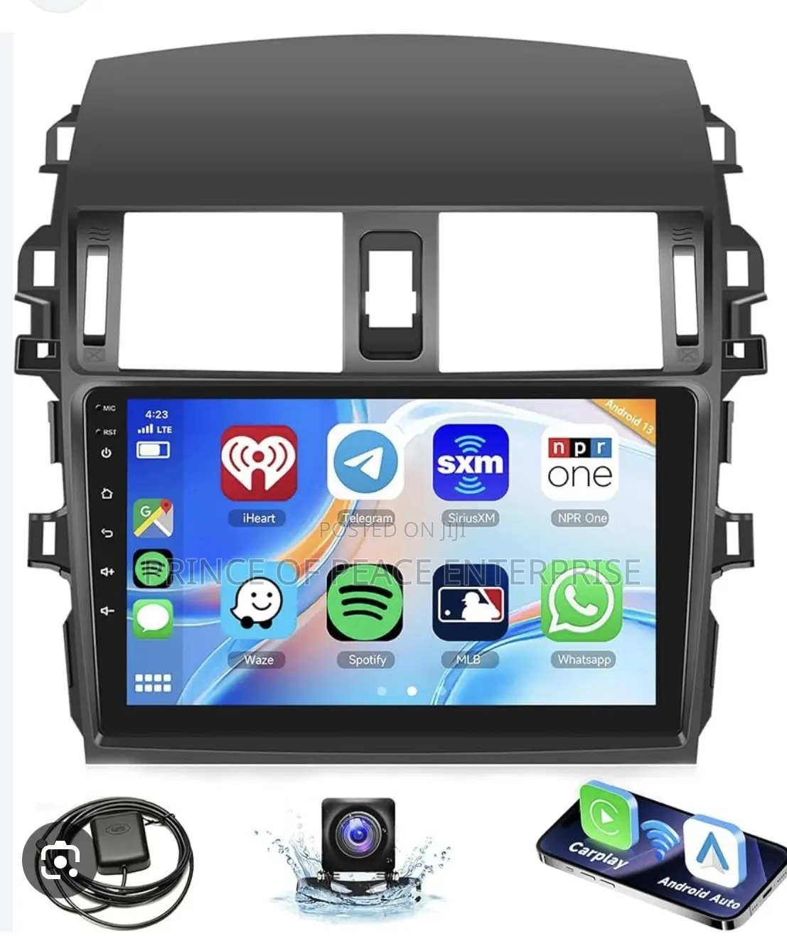 Toyota Corolla 2011 2012 2013 Android / Carplay Screen