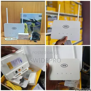 Universal 4G MTN Sim Router + Backup Battery 