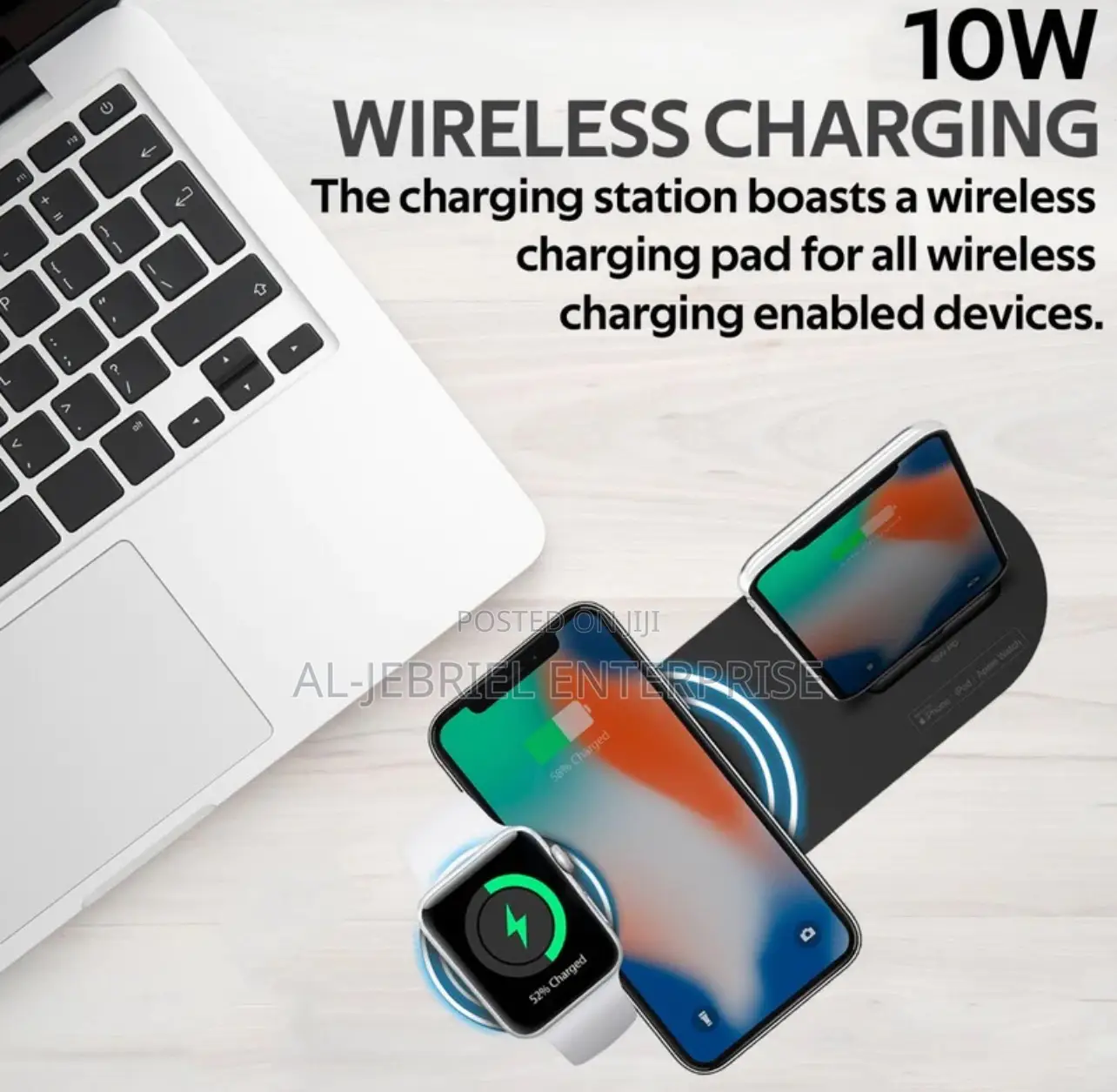 POWERSTATE Promate All in One Wireless Fast Charging Dock