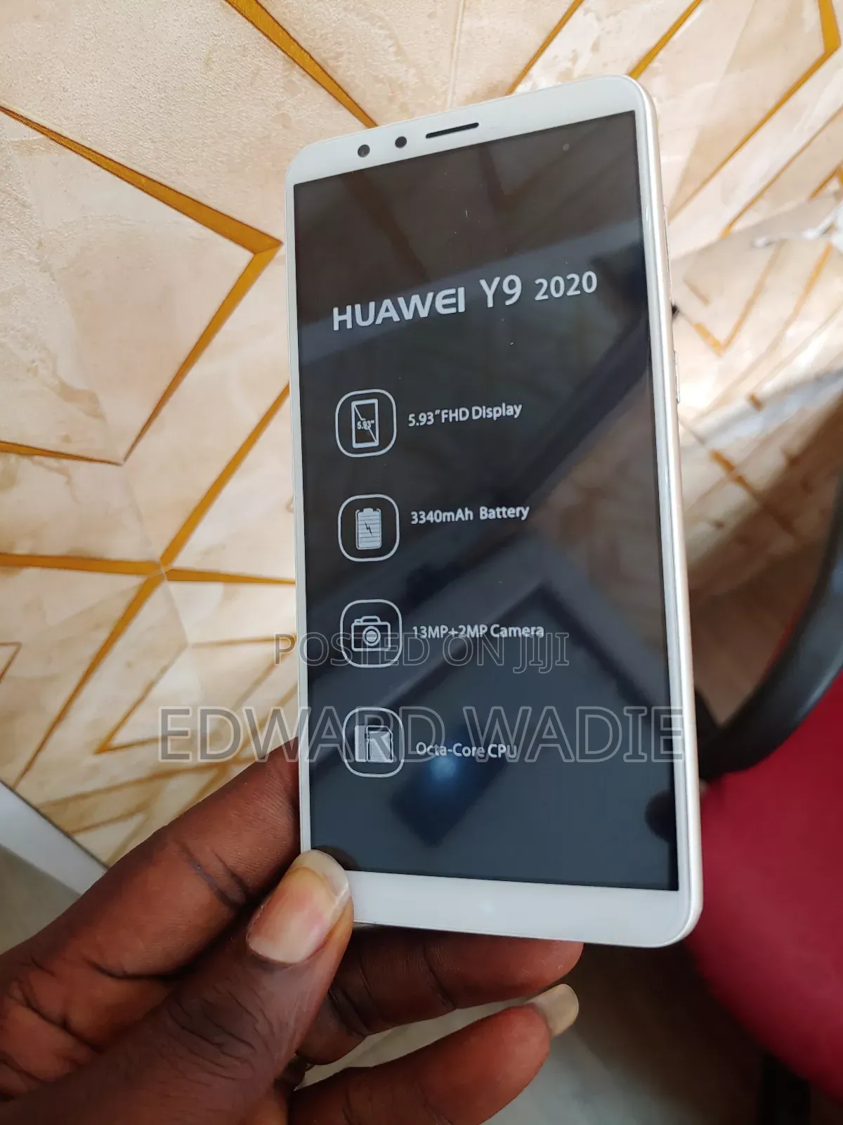 New Huawei Y9 2018 128 GB Gold