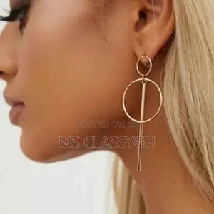 12pcs Geometric Circle Acrylic Long Tassel Drop Earrings Cry
