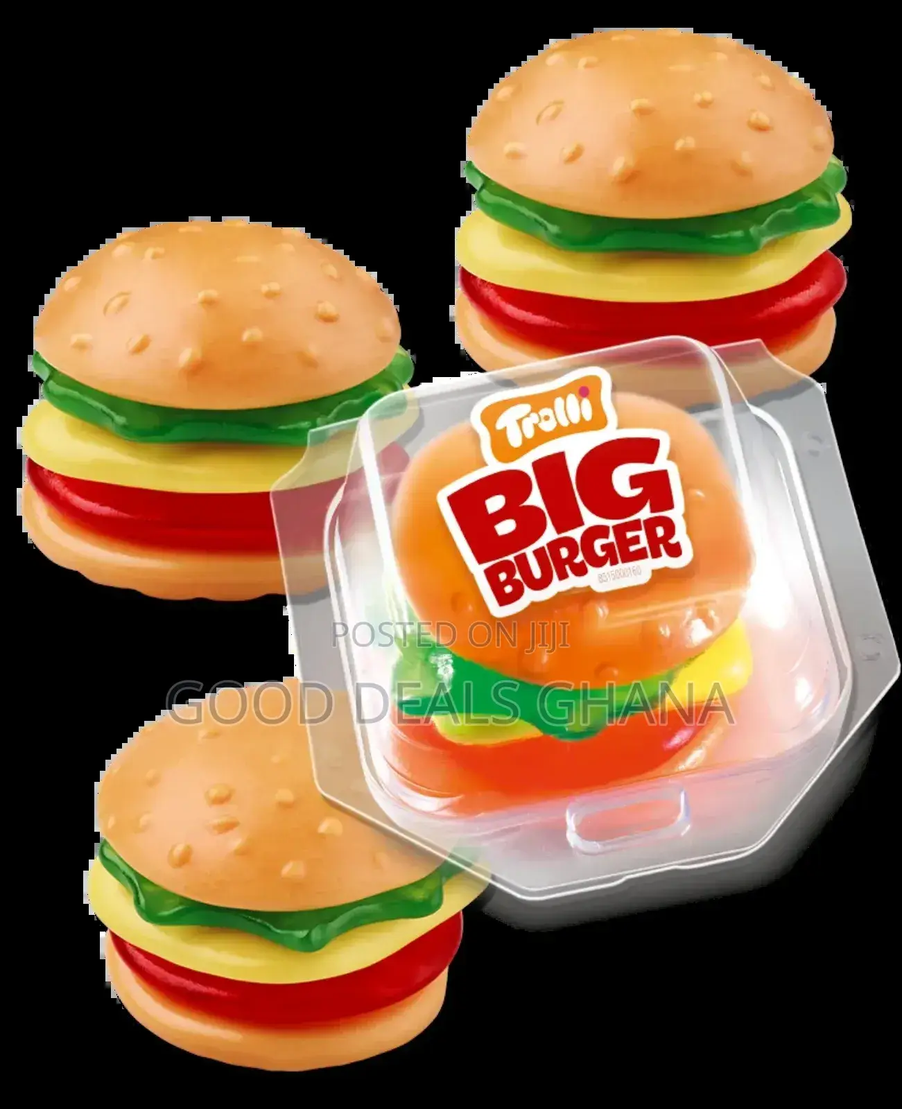 Trolli Mini Burger Sweet Box of 60pcs