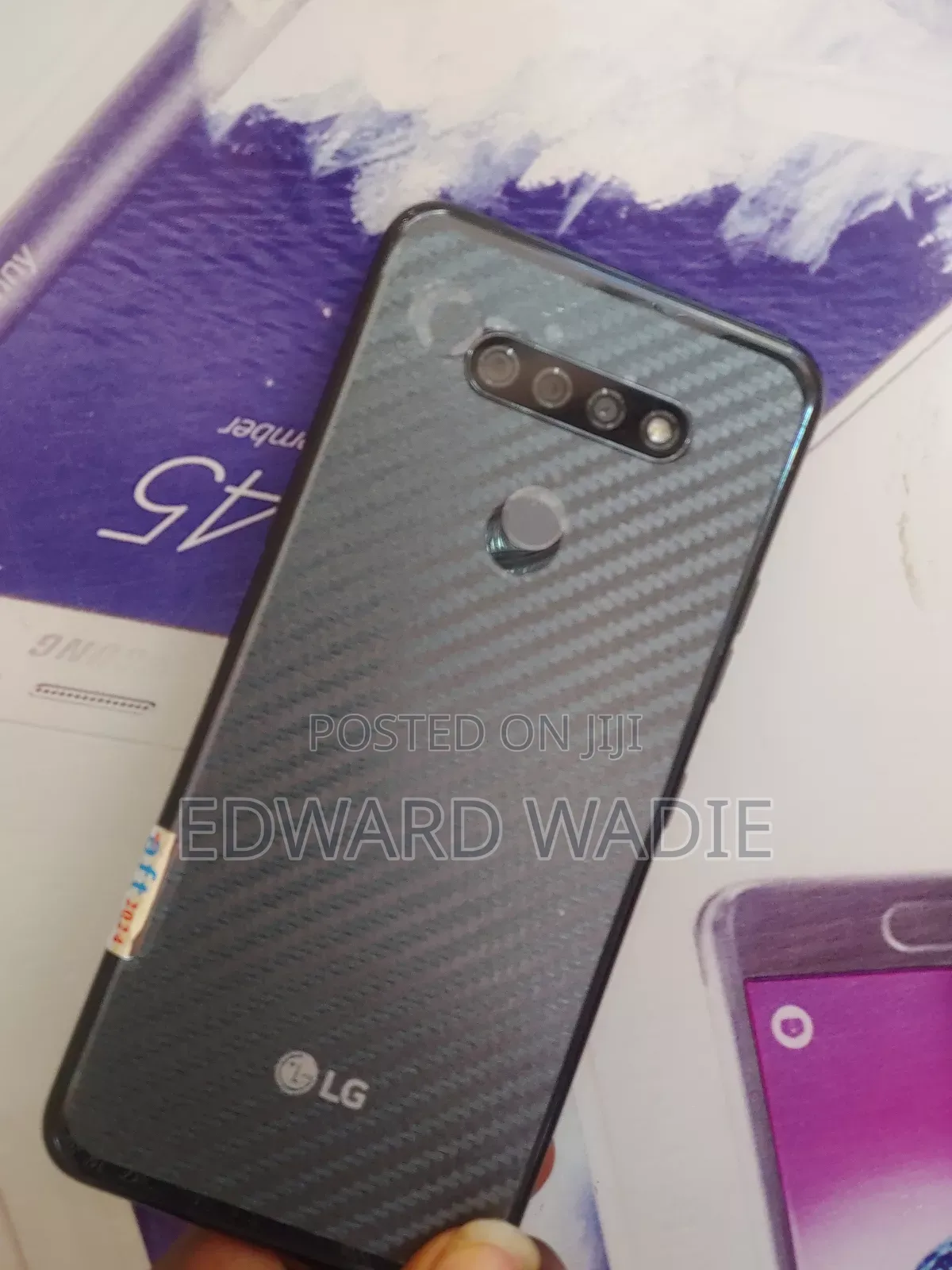New LG Q51 32 GB Black