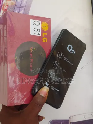 New LG Q51 32 GB Black