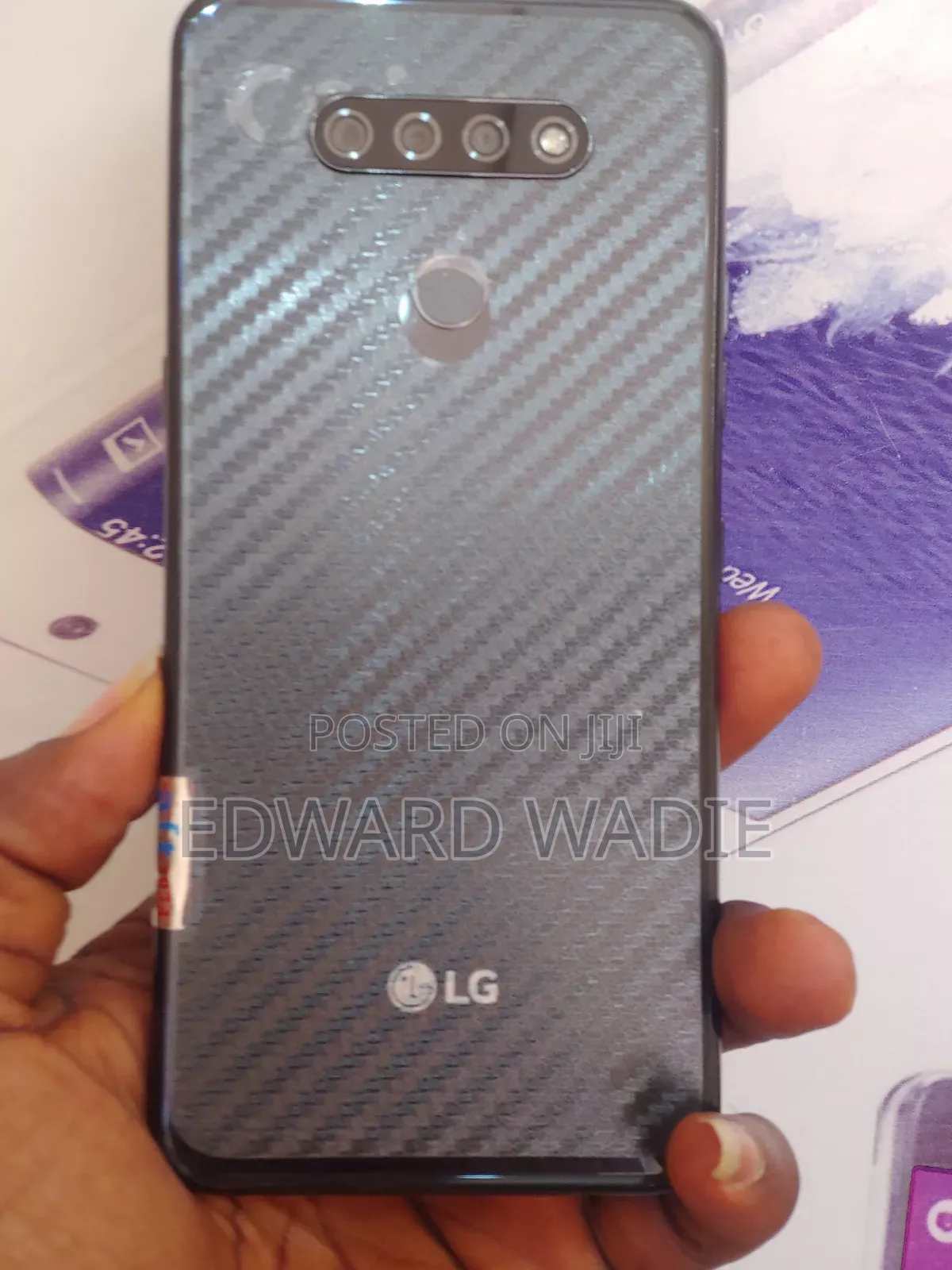 New LG Q51 32 GB Black