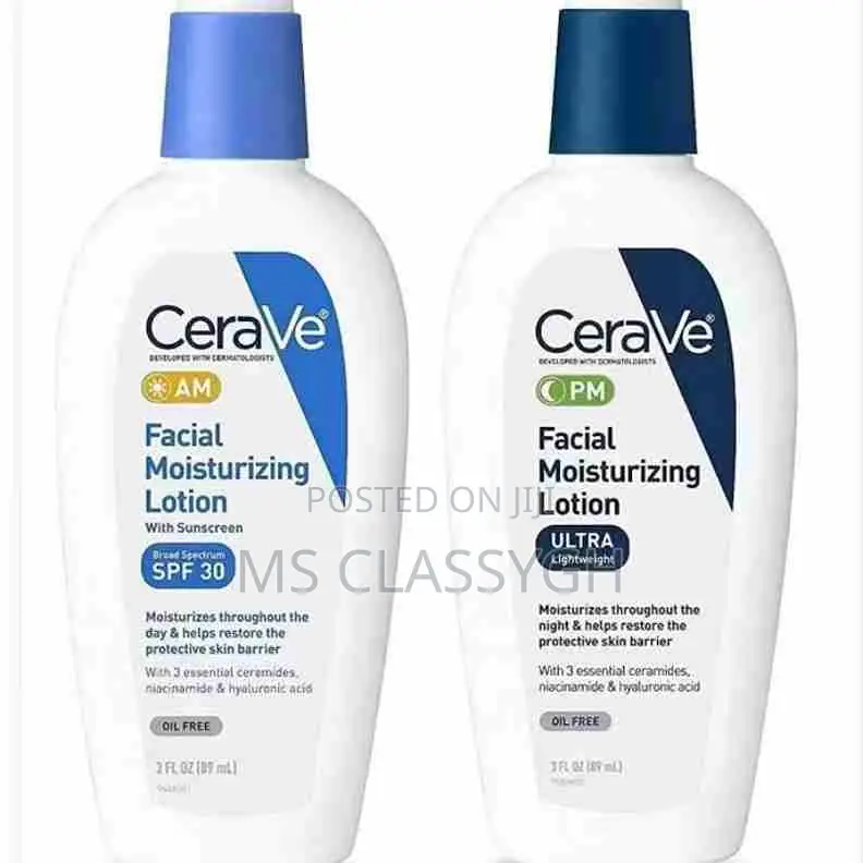 Cerave Moisturizing Facial Lotion AM PM Day Night Lotion SPF