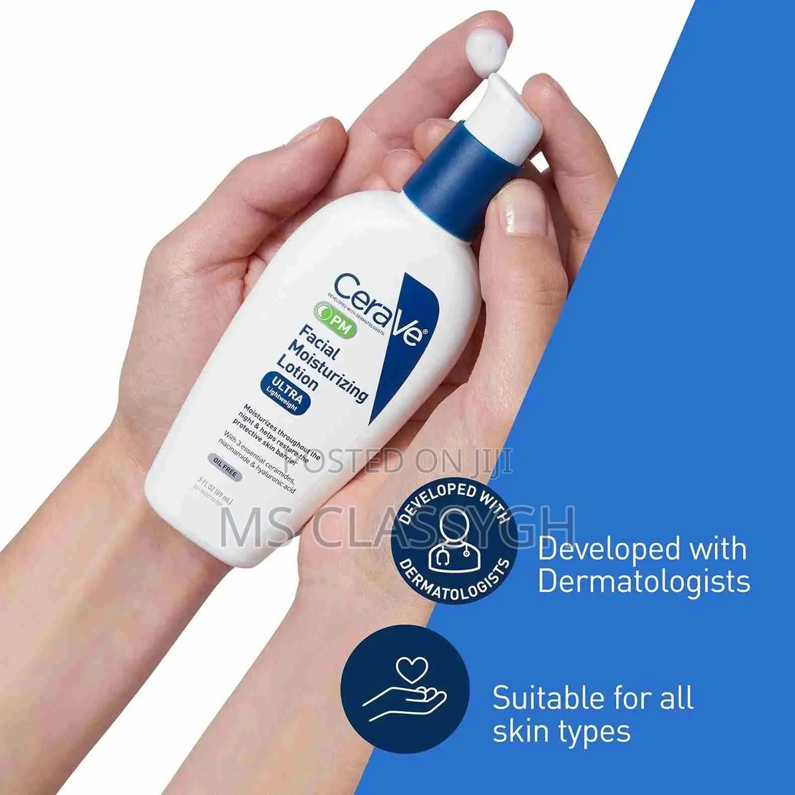 Cerave Moisturizing Facial Lotion AM PM Day Night Lotion SPF