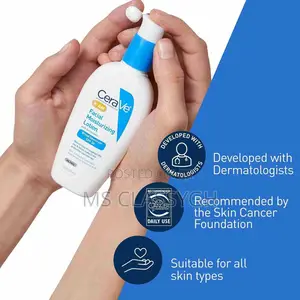 Cerave Moisturizing Facial Lotion AM PM Day Night Lotion SPF