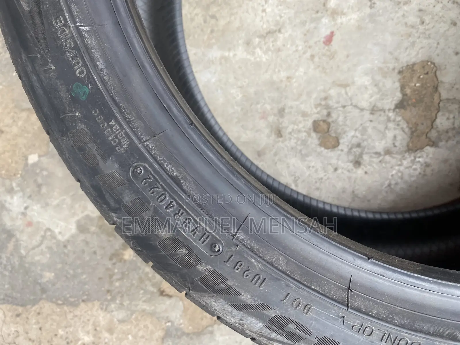 245/40r19 Dunlop Sp Sport Maxx 060+ Performance Tire