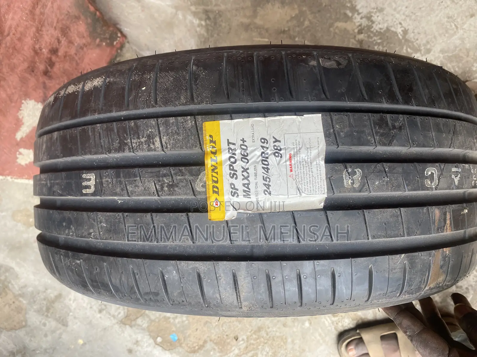 245/40r19 Dunlop Sp Sport Maxx 060+ Performance Tire