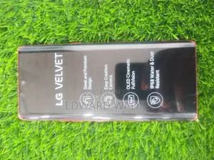 New LG Velvet 128 GB Red