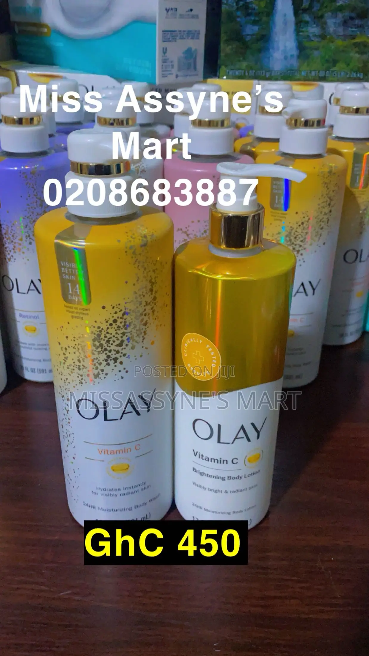 Olay Body Wash and Lotion Combo