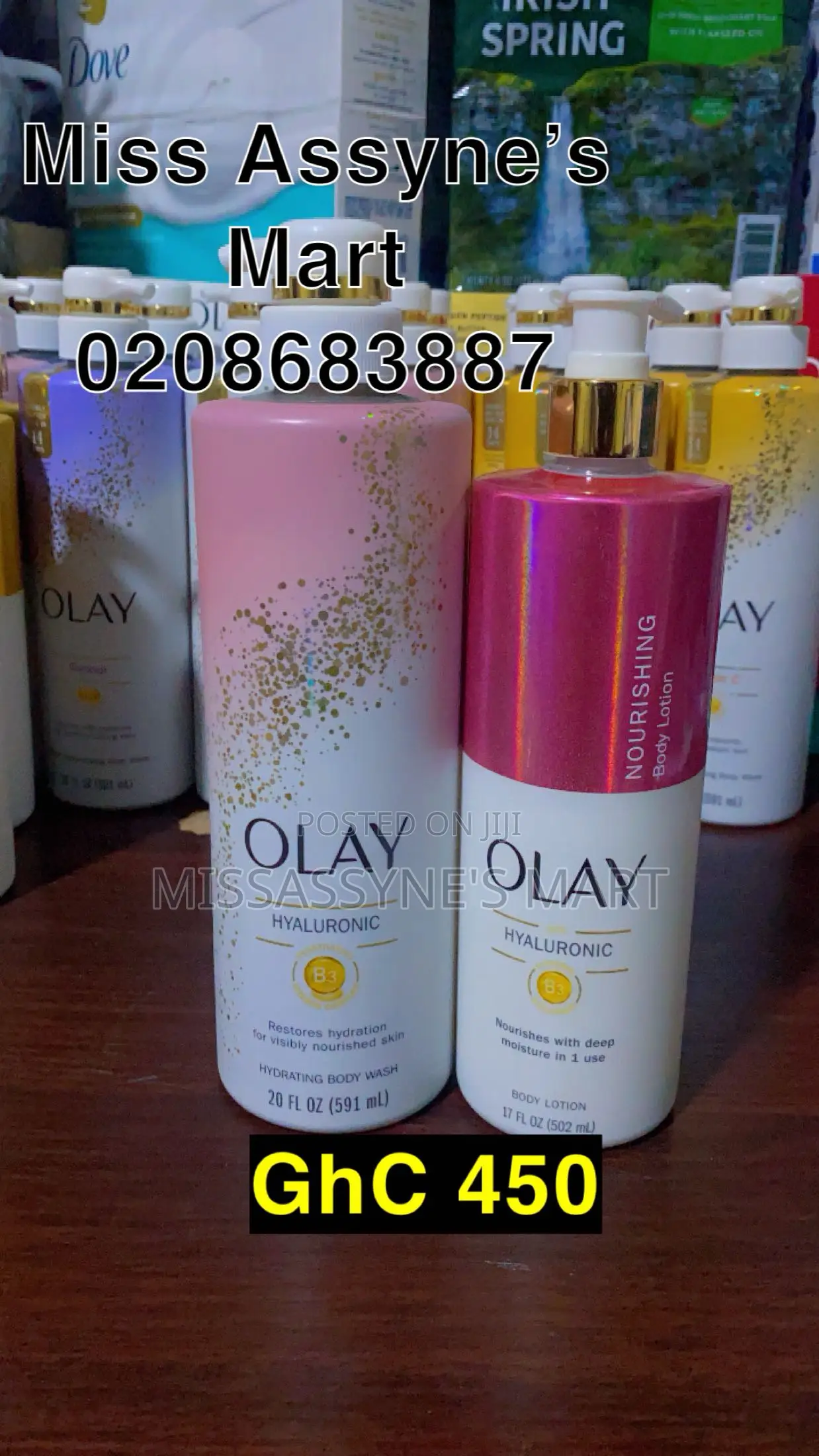 Olay Body Wash and Lotion Combo
