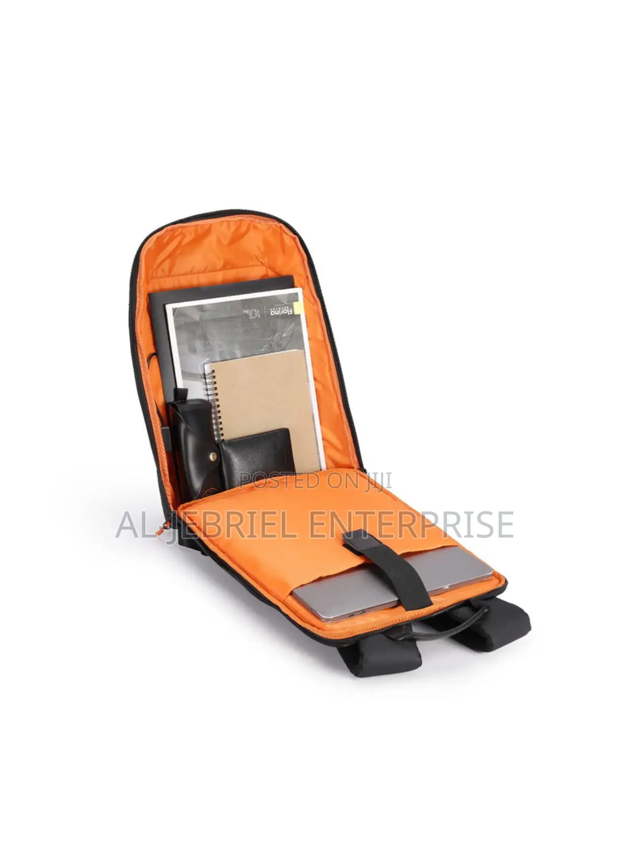 Porodo Gaming Water-Resistant PU Laptop Backpack+USB-C Port