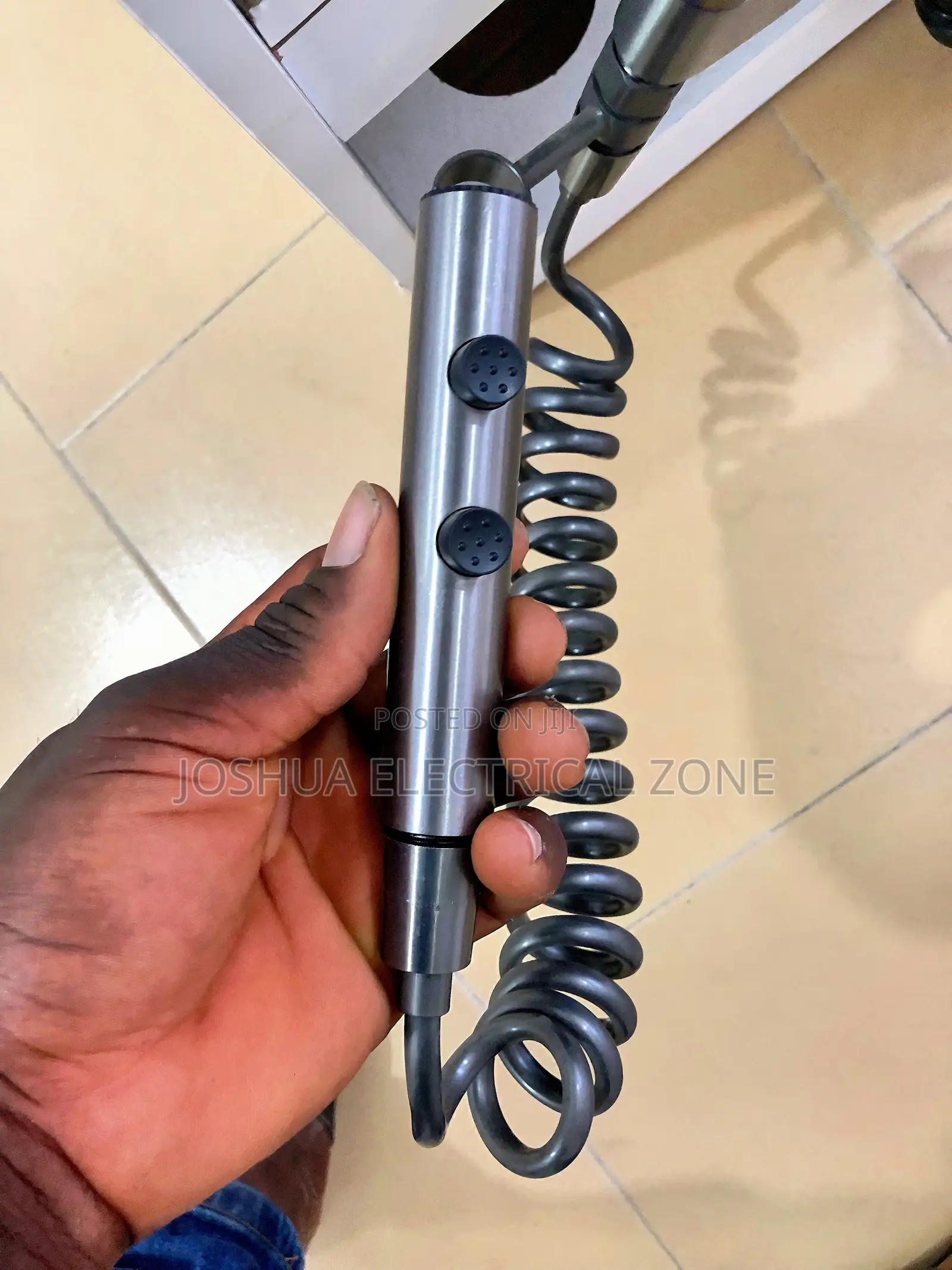 Handheld Faucet With Spiral Hose