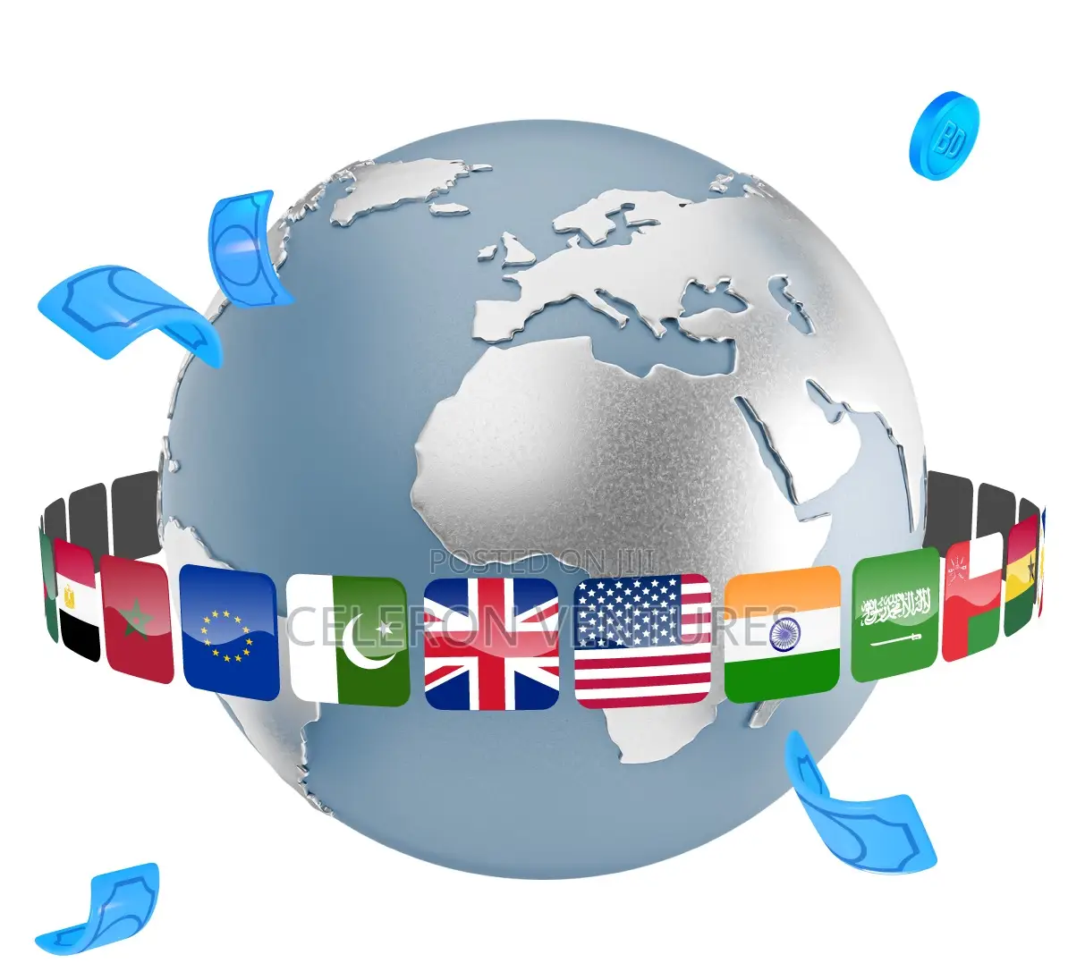 Send Money From Ghana to Any Country Overseas