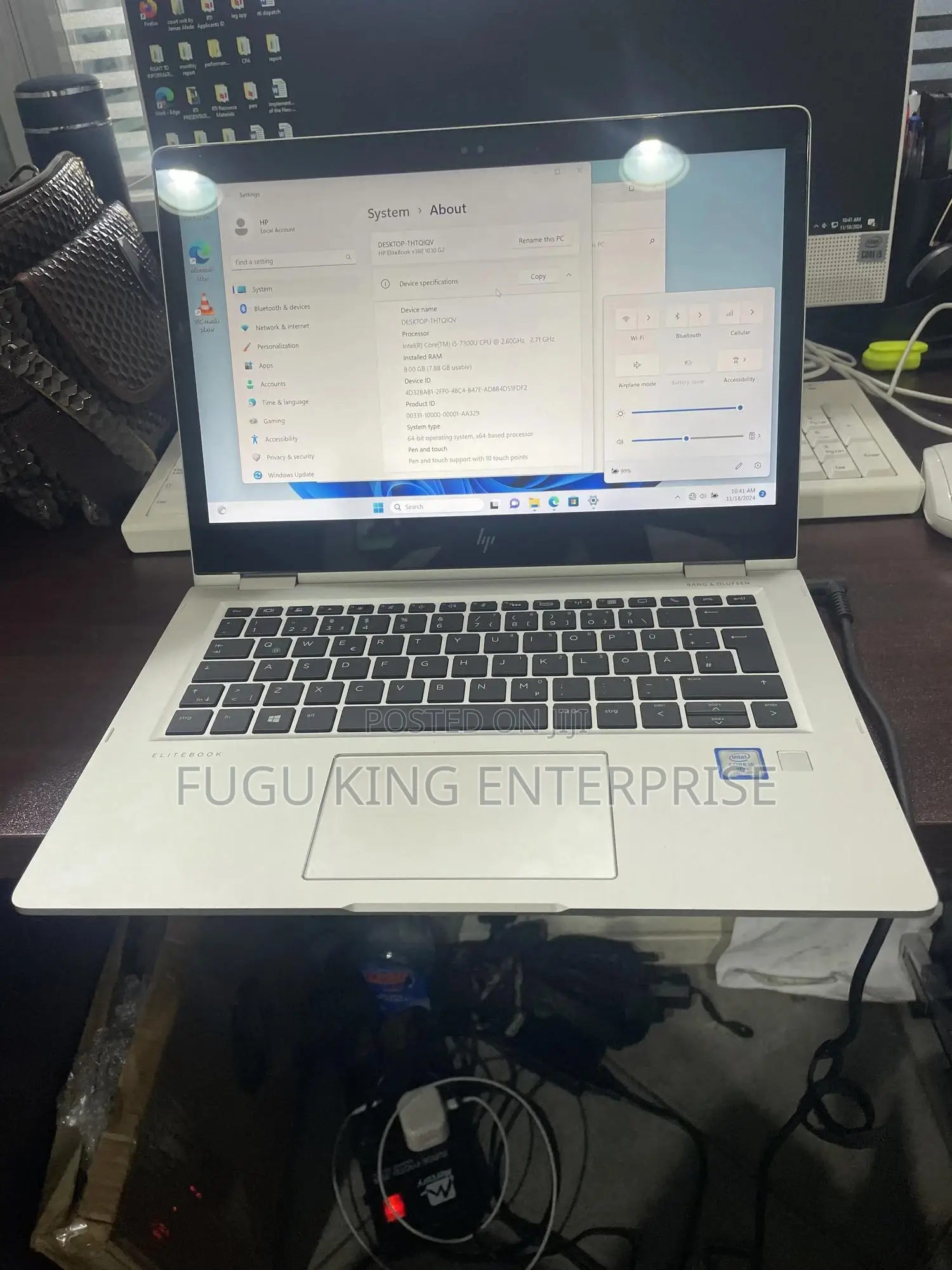 Laptop HP EliteBook X360 1030 G2 8GB Intel Core I5 SSD 512GB