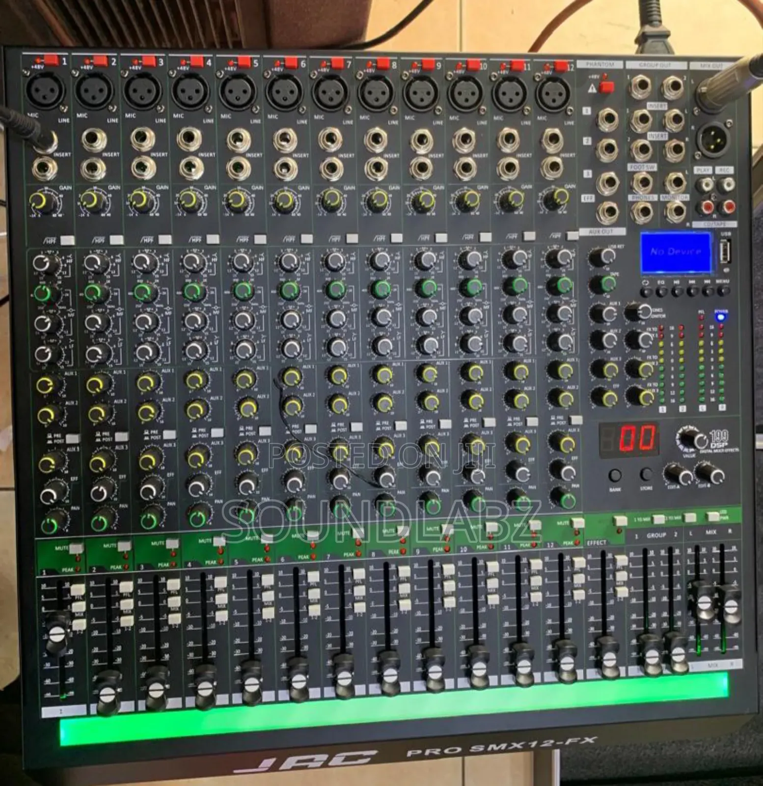Jac PRO SMX 12-Fx 12-Channel Professional Mixer
