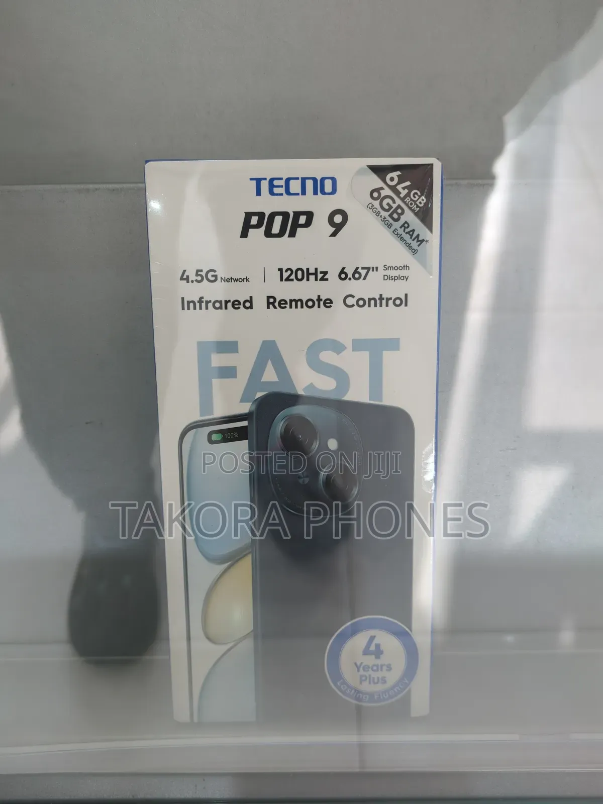 New Tecno Pop 9 64 GB Black