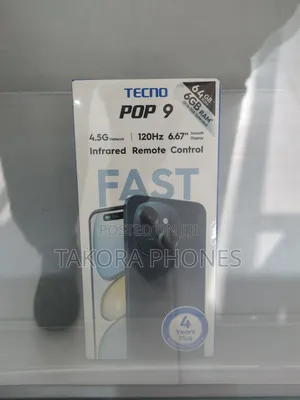 New Tecno Pop 9 64 GB Black