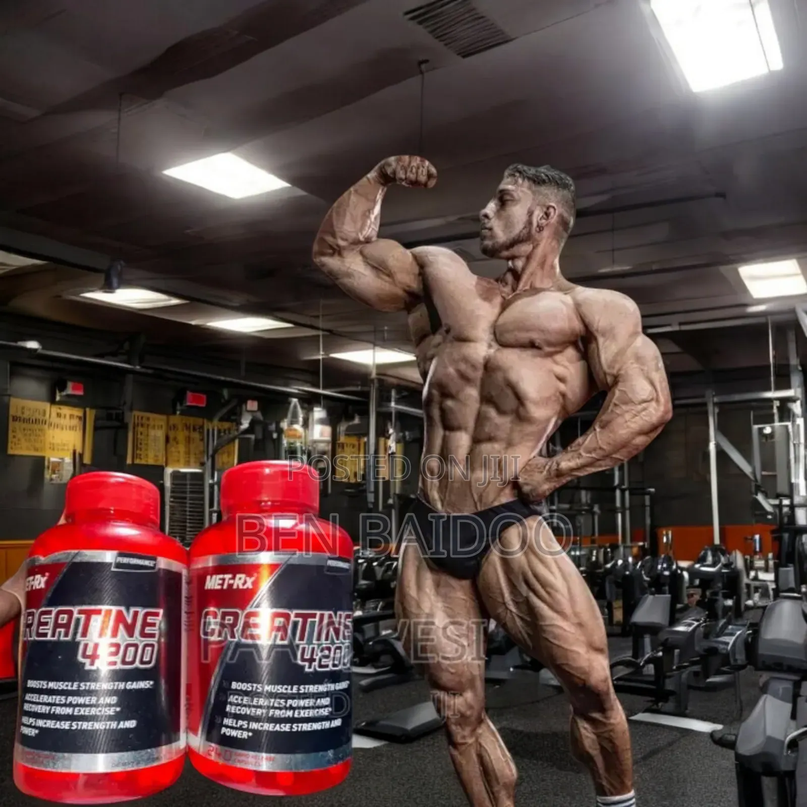 Creatine Sport Gym Supplement
