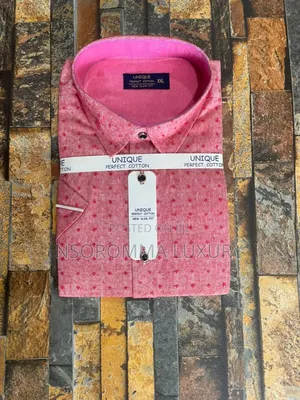 Men Designer Short Sleeve Shirt