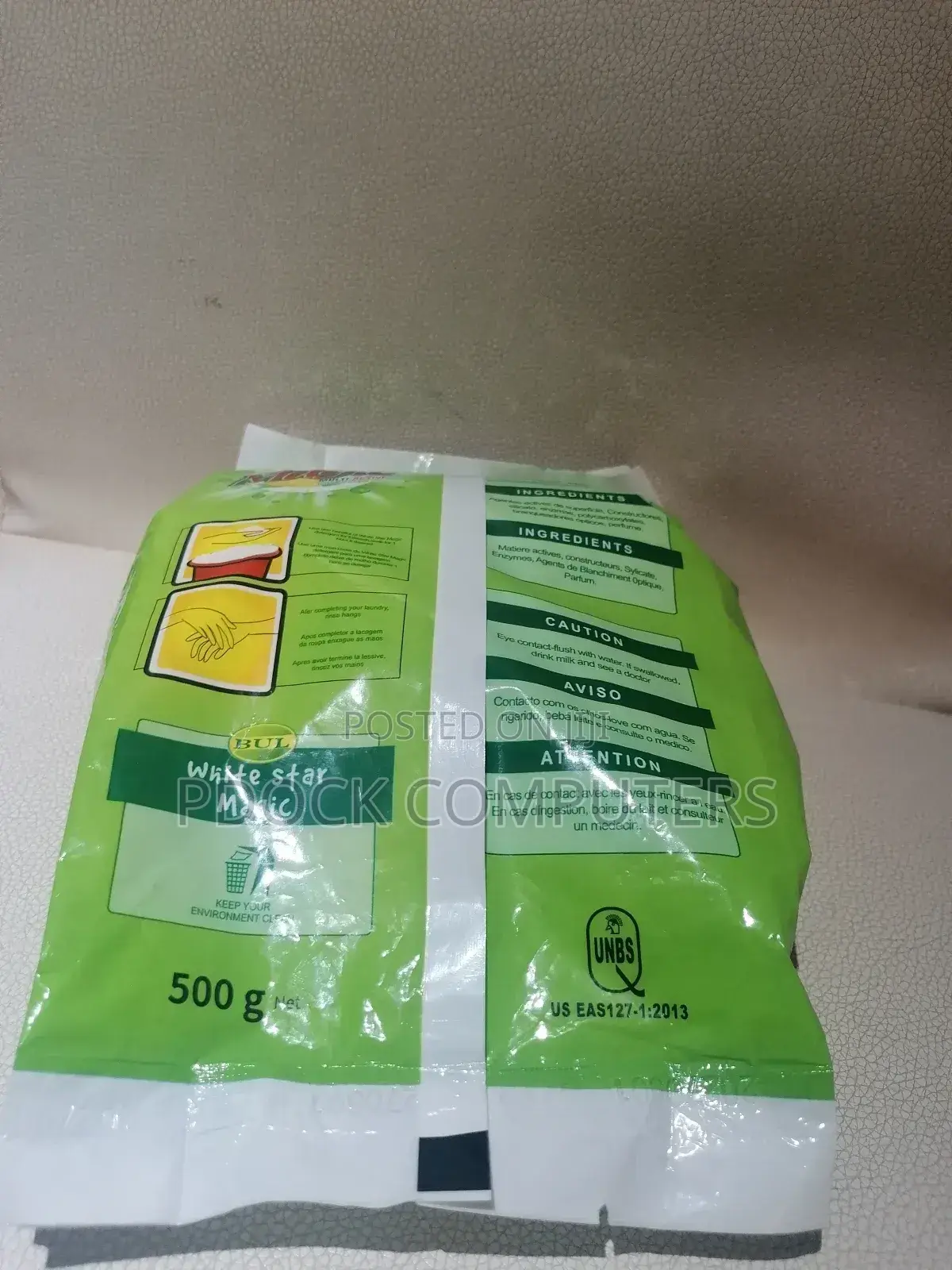 White Star Magic Foaming Detergent Washing Powder 500g
