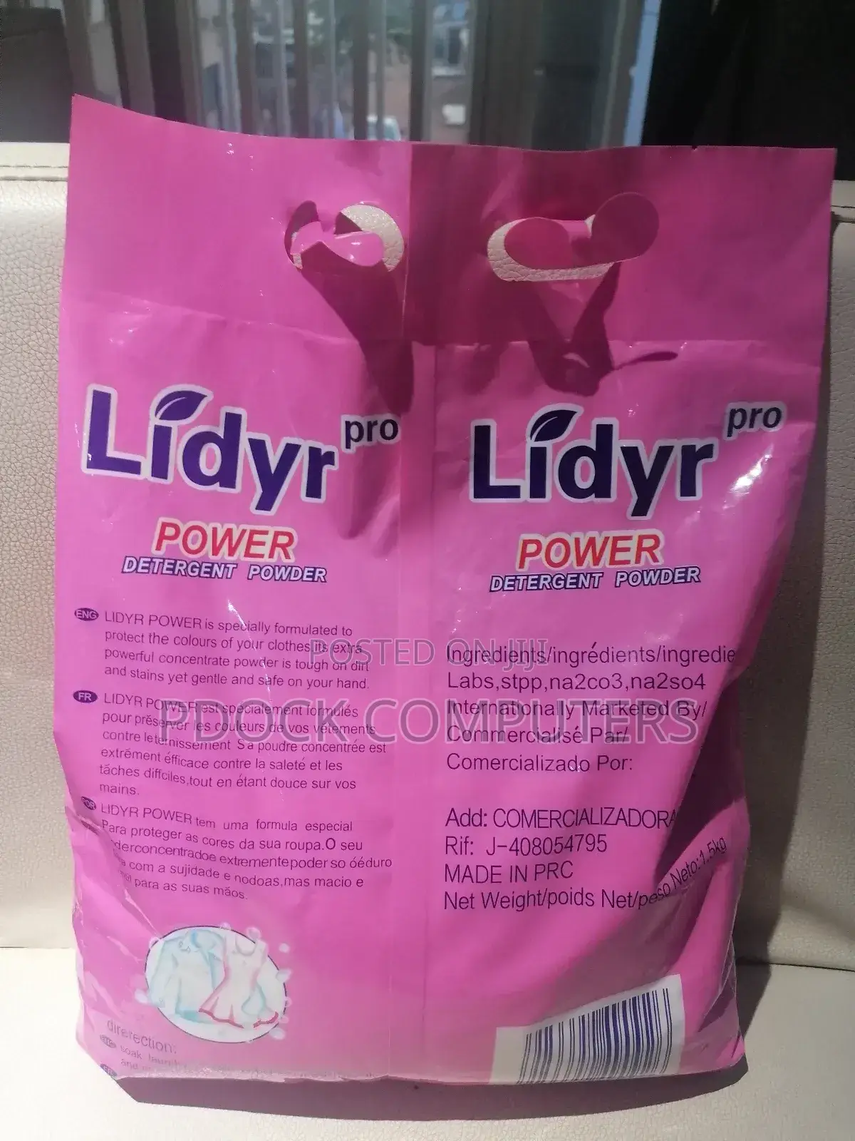 Lidyr Pro Floral Power Detergent Washing Powder Machine 1.5kg
