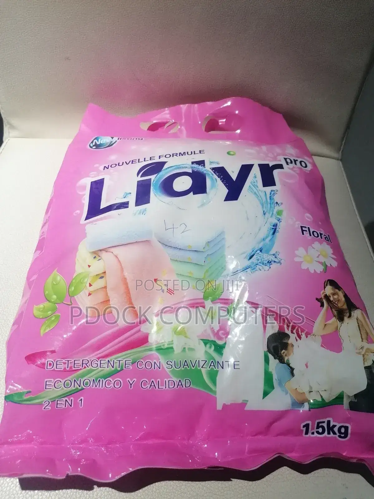 Lidyr Pro Floral Power Detergent Washing Powder Machine 1.5kg