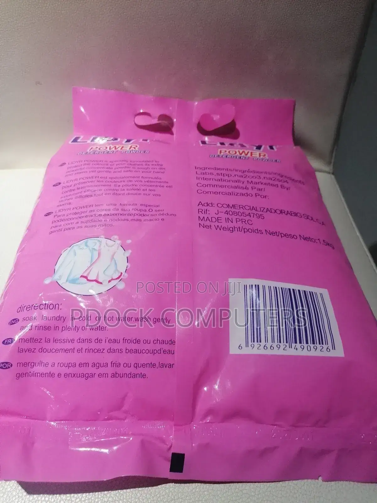 Lidyr Pro Floral Power Detergent Washing Powder Machine 1.5kg