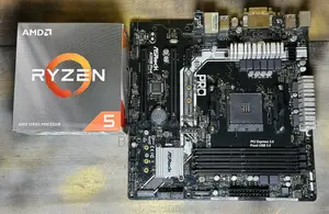 Ryzen 5 3400g CPU+Asrock RGB Motherboard