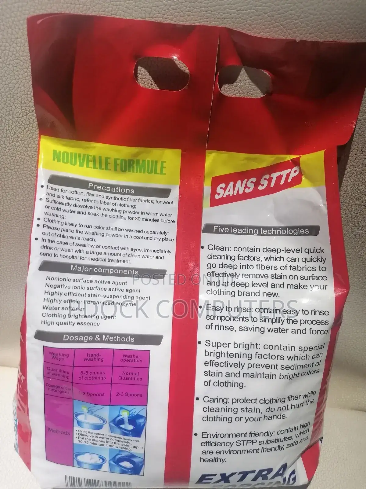 Newly Extra Forcing Detergent Washing Powder for Laundry 1kg