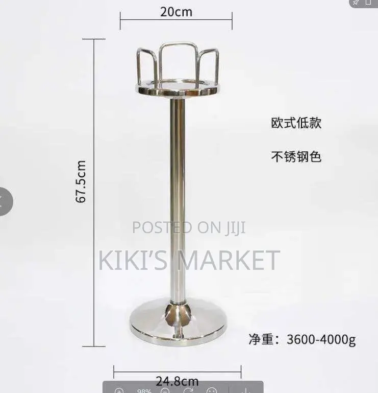 Champagne Stand With Bucket