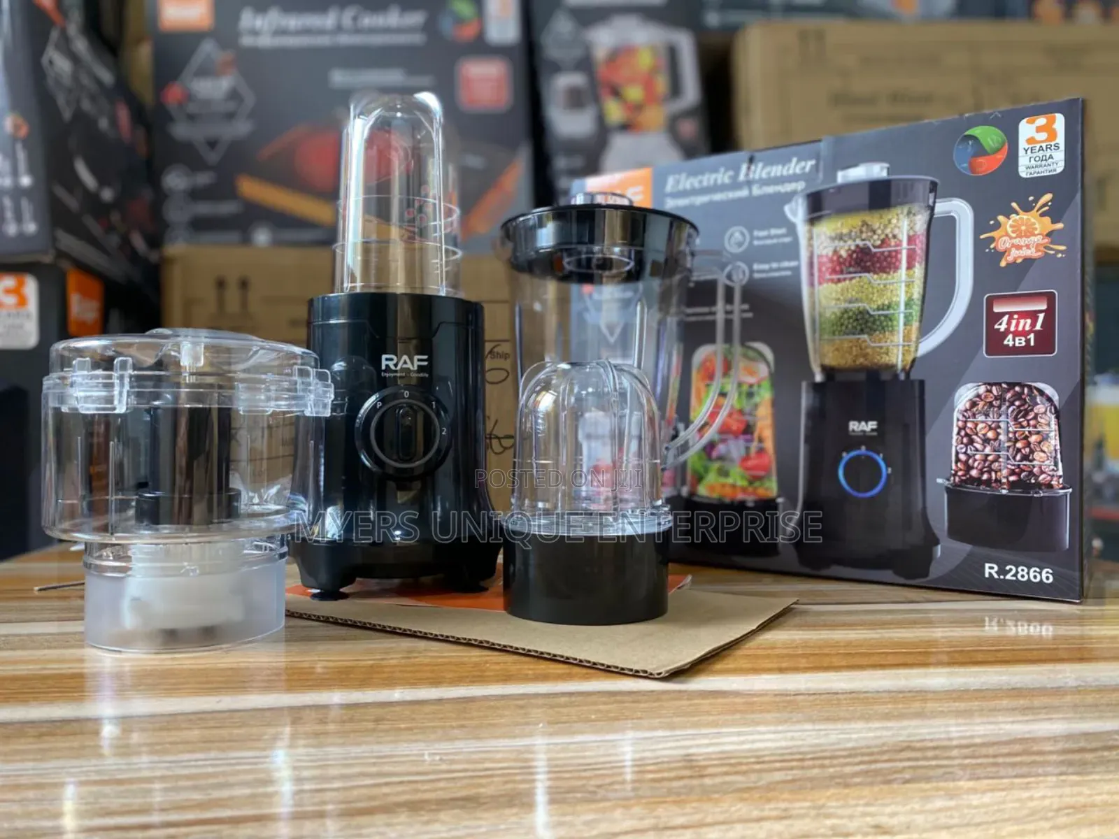 Neatly Sealed 4in1 Electric Blender
