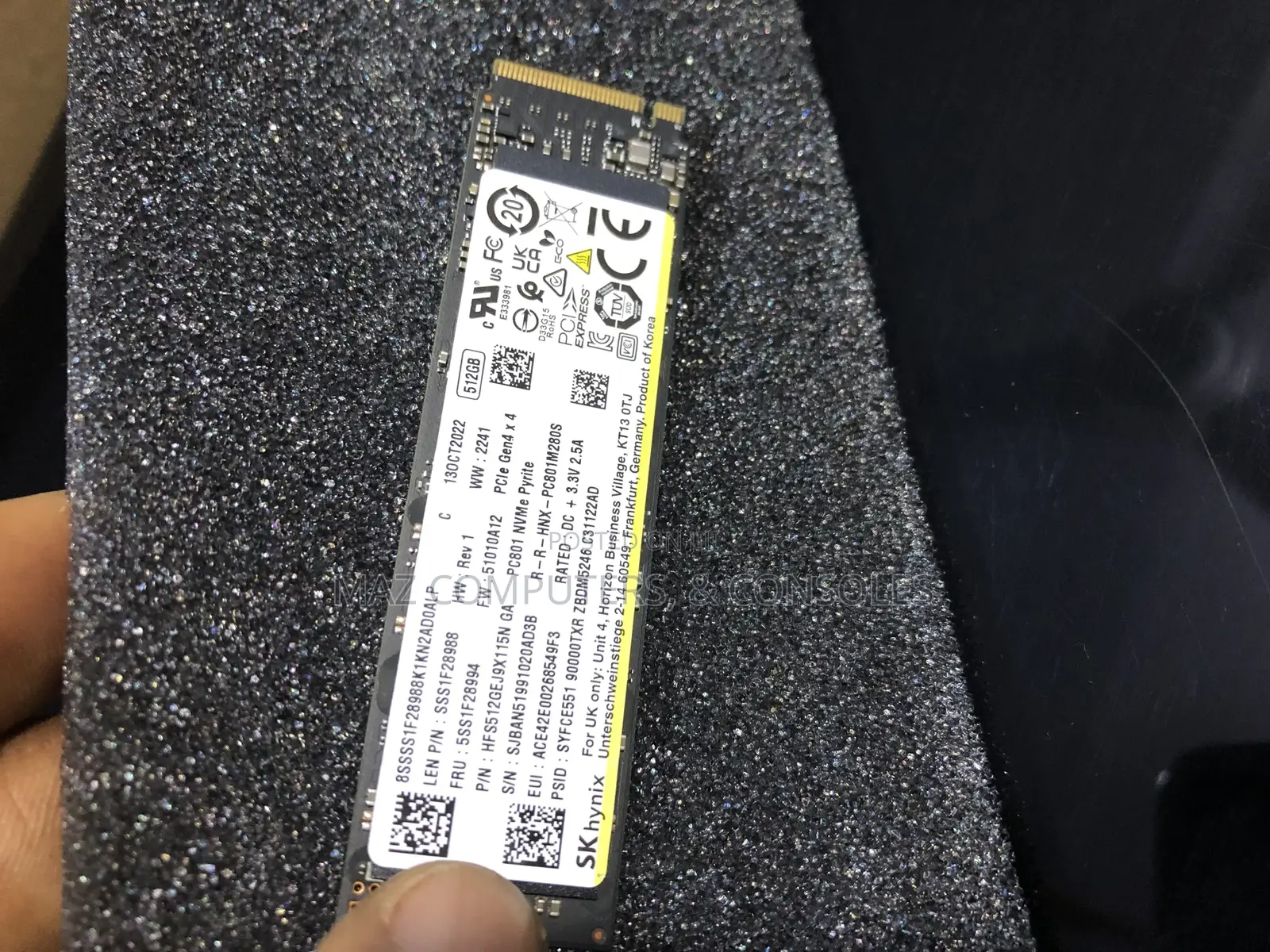256 Nvme SSD Drive