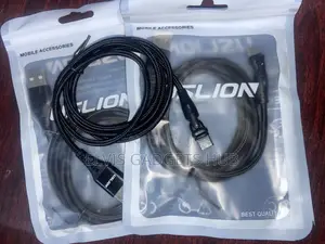 USLION Typce C Braided 180° Rotating Fast Charging Cable