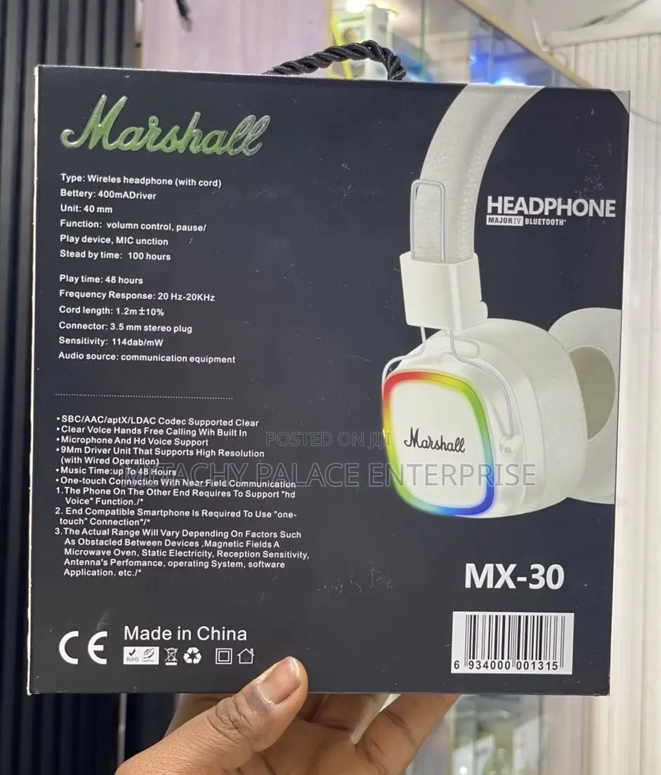 Marshall Headset