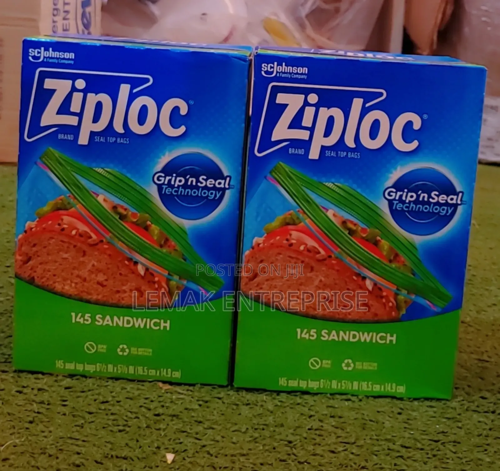 Ziplock Freezer Quart Bags 145 Sandwiche Pieces