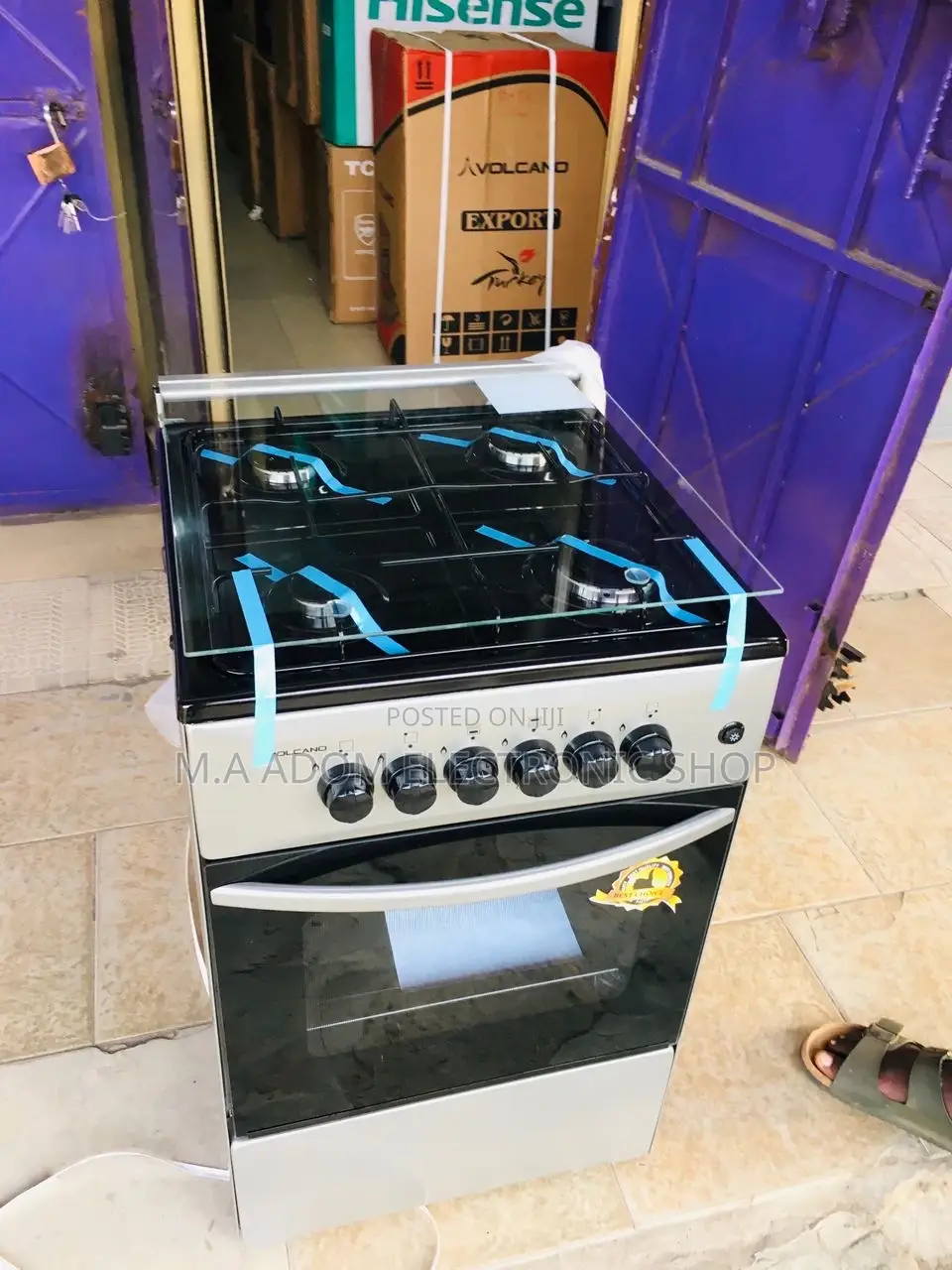 Volcano 50x50 Gas Cooker: Your Culinary Companion