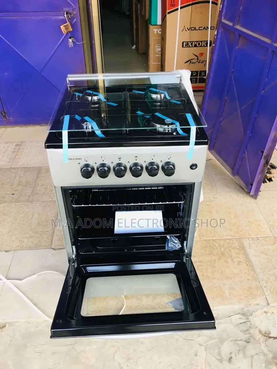 Volcano 50x50 Gas Cooker: Your Culinary Journey Starts Here
