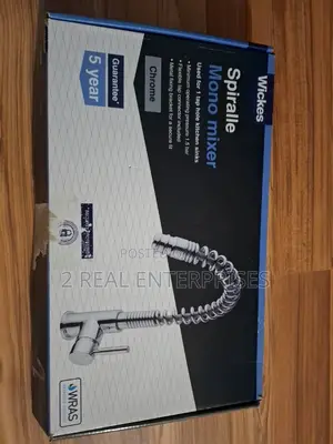 Wickes Spiralle Pull Out Monobloc Kitchen Sink Mixer Tap