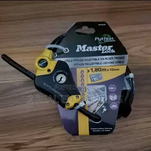 Master Lock Python Adjustable Security Cable With Key Lock