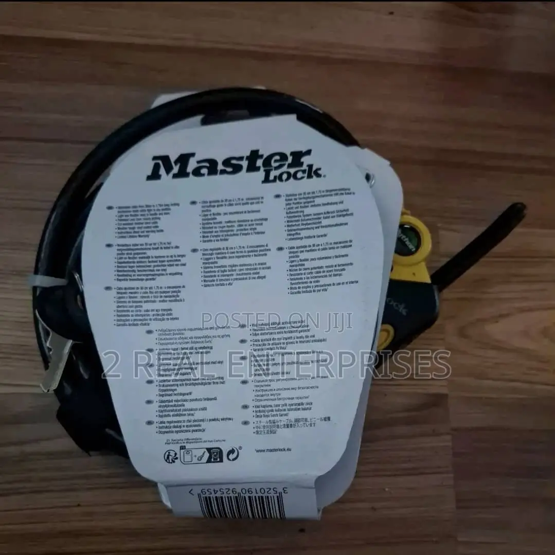 Master Lock Python Adjustable Security Cable With Key Lock