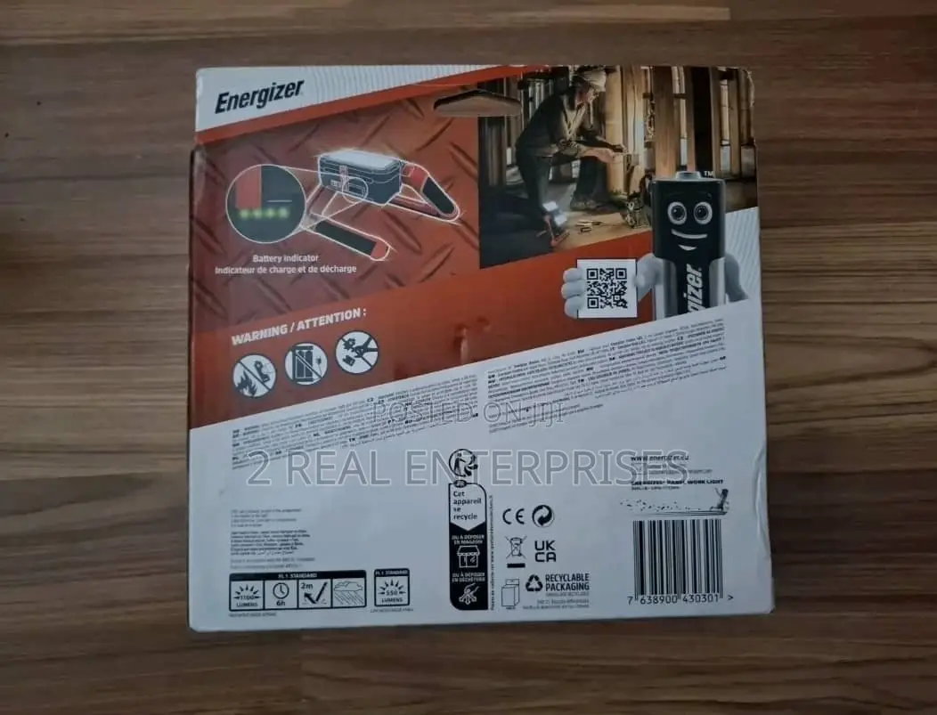 Energizer Hardcase Rechargeable Led Light Powerbank 1100 Lumens