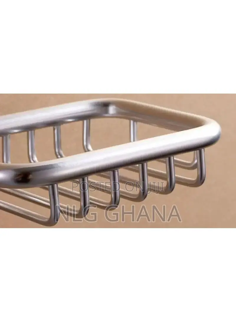 Aluminum Modern Design Bathroom Soap Holder (L6.3 X W3.5)Inc