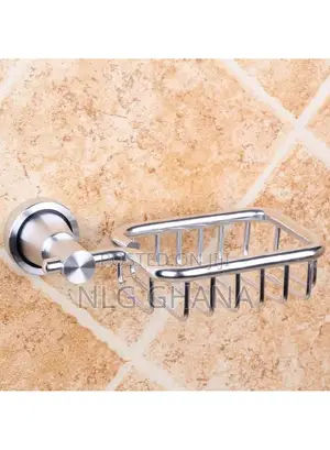 Aluminum Modern Design Bathroom Soap Holder (L6.3 X W3.5)Inc