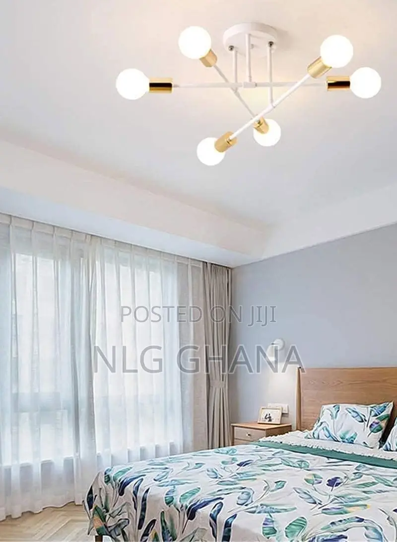 Nordic Chandelier Lamp Holder for Living Room Bedroom (D27.6