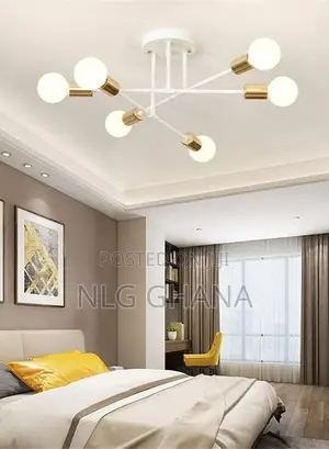 Nordic Chandelier Lamp Holder for Living Room Bedroom (D27.6
