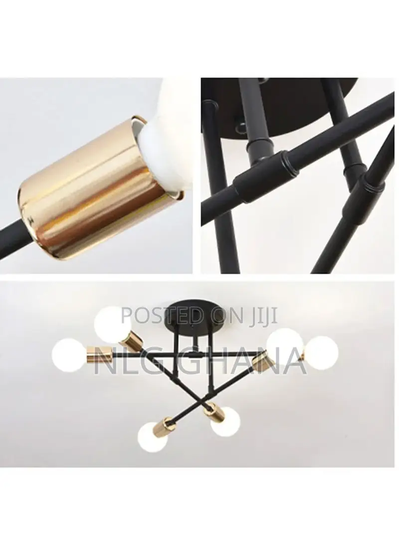 Nordic Chandelier Lamp Holder for Living Room Bedroom (D27.6