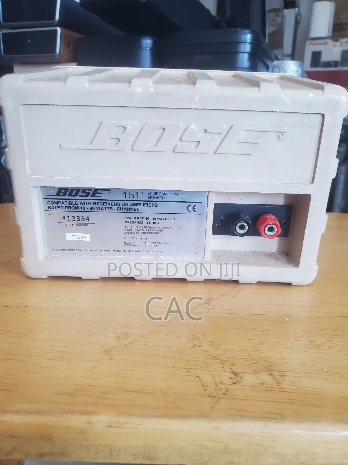 Bose Indoor/Outdoor Speakers Model 151 (Pair) White